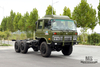 190hp Dongfeng EQ2102 Six Wheel Drive Chassis_6×6 EQ246 153 Double Row Cab Army Green Truck Chassis_Dongfeng Truck Chassis Export Special Purpose Vehicle Chassis