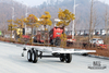 3T Dongfeng Trailer Chassis_Caravan Trailer Chassis ສໍາ​ລັບ​ການ​ຂາຍ Chassis ຜູ້ຜະລິດໂຮງງານຜະລິດສົ່ງອອກພິເສດ Trailer Chassis