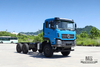 340hp Dongfeng Six Wheel DriveTruck Chassis_Dongfeng 6*6 Flat Head Cargo Chassis With Brake Water Cooling Tank _Export Special Chassis