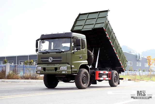 Dongfeng 4*4 Off Road Dump Truck_Dongfeng 210hp 4×4 Off-road Flathead Row Half Truck_Export ລົດພິເສດ