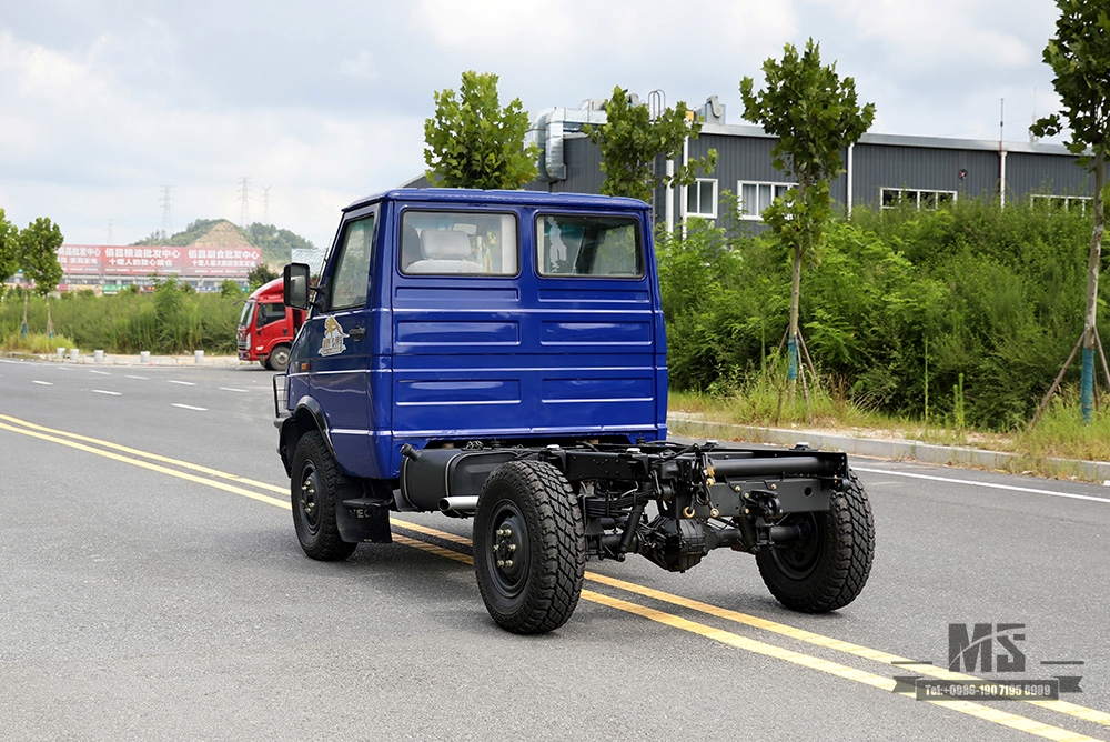 113hp Iveco Four Wheel Drive Chassis_4*4 Small Chassis Iveco Short Head Chassis _4WD Export Special Vehicle Chassis Customized
