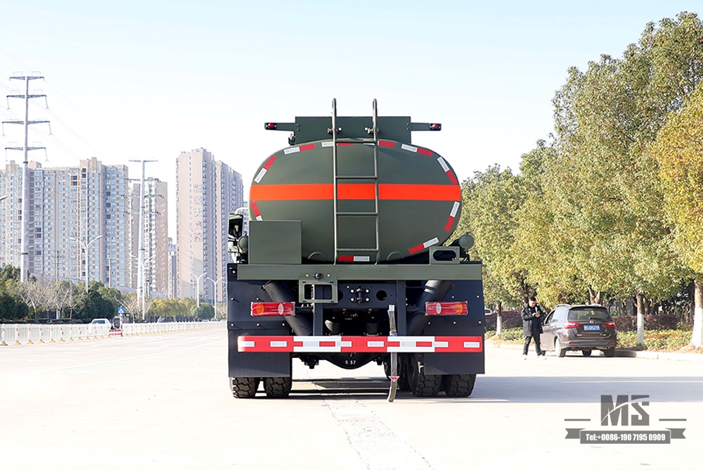 10m³ Feul Tanker 210hp Dongfeng Tanker Truck_6*4 Cab Oil Tanker for Sale_6×4 Tanker Lorry Export ລົດພິເສດ