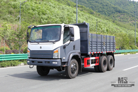 260hp Dongfeng 6*6 Tipper Truck_Six Wheel Drive Single Row Pointed Head Dump Truck Truck Mining Conversion Manufacturer_Export ພາຫະນະພິເສດ