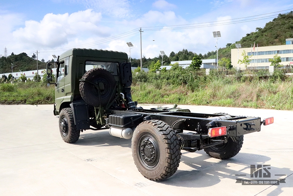 4*4 Dongfeng Cargo Truck Chassis_Four Wheel Drive New Cab Off-road Truck Chassis_4WDLong-distance Truck Export Special Purpose Vehicle Chassis