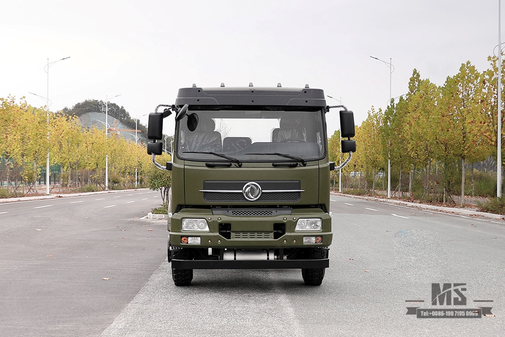 210hp Dongfeng 6*4 Off Road Truck Chassis_Dongfeng 6x4 Off-road Tanker Chassis_Flathead One and a-half Export Special Vehicle Chassis