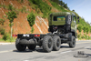 340 hp Dongfeng 6×6 Off Road Chassis_Six wheel Drive Dongfeng Flat Head 1 and a half Row Chassis Cargo Truck Chassis AWD 6*6 Export Special Vehicle