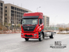 4×2 Flat Head Roof High Double Bedroom Cab Cargo Chassis | Dongfeng 4*2 290HP Off Road Chassis ລົດບັນທຸກ