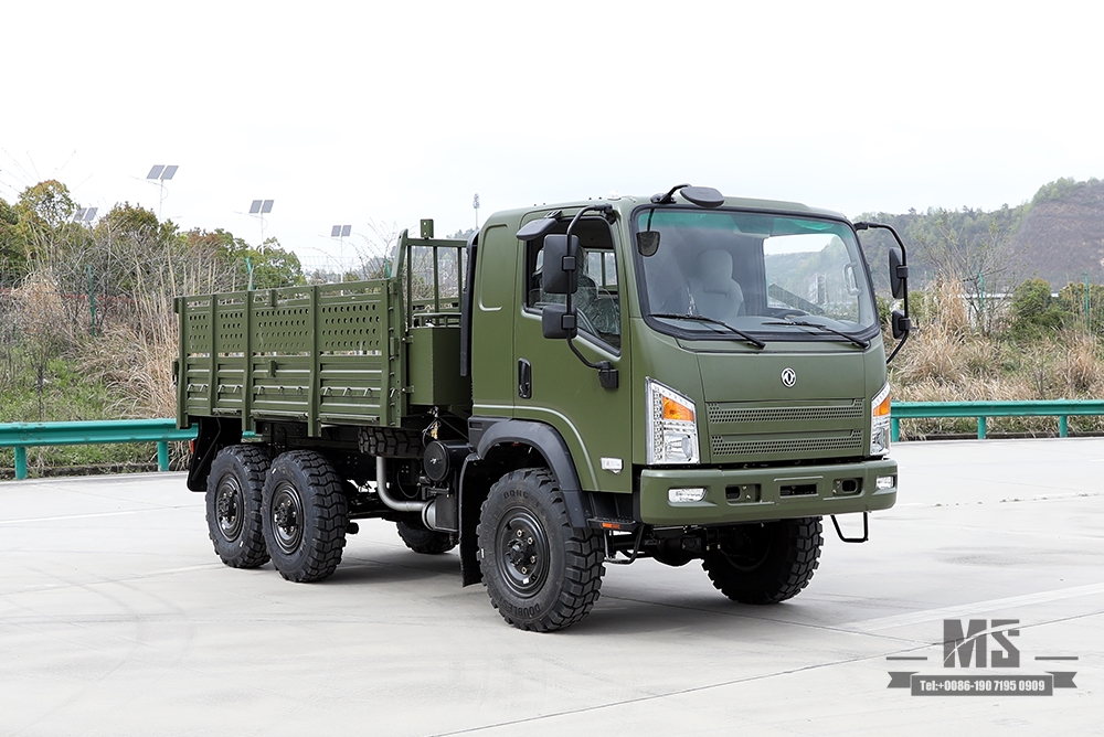 EQ240 Dongfeng 6WD Off-road Truck_All-Wheel Drive EQ2082 Diesel Cargo Truck Manufacturer Factory_Dongfeng 6x6 Flathead Civilian Off-road Truck for Sale_Export ຍານພາຫະນະພິເສດ