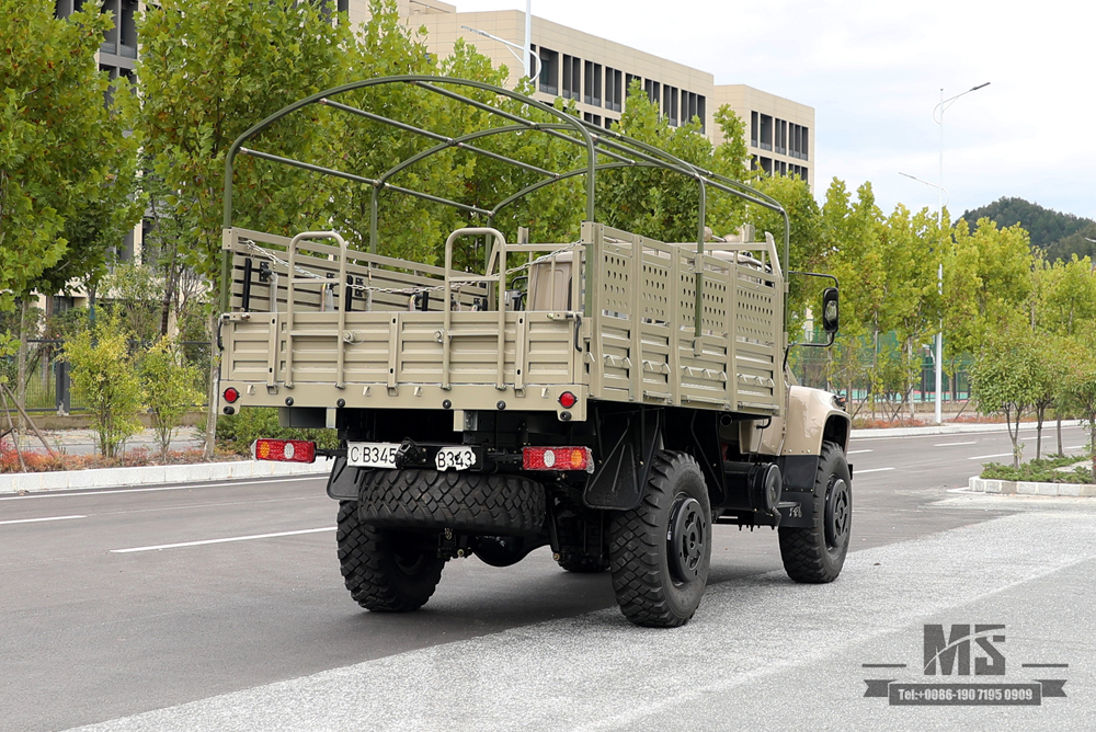 4*4 Dongfeng Cargo Truck_190 hp Long-head 2.5T Off-road Truck with Winch_Four Wheel Drive ລົດບັນທຸກທາງໄກ ສົ່ງອອກ ພາຫະນະຈຸດປະສົງພິເສດ