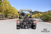 190hp Dongfeng EQ2102 Six Wheel Drive Chassis_6×6 Army Green 153 One and a Half Row Cab Off Road Chassis_Dongfeng Truck Chassis Export Special Truck Chassis