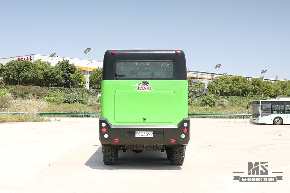 Dongfeng Six Wheel Drive Off-road Bus_6*6 All-dive 260hp County Bus 25-seat Bus_Modified Bus Export Special Vehicle