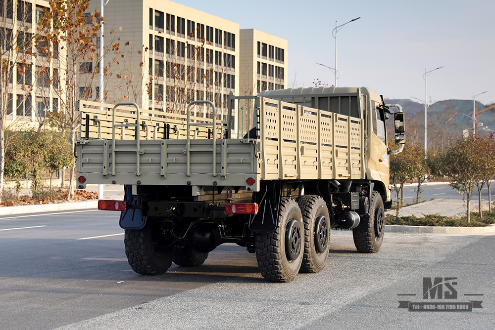 210 HP Dongfeng ຂັບຫົກລໍ້ Off-road Truck_6×6 3.5T Special Truck_All-wheel Drive Customized Three-axle 10T Truck Transportation Truck_Export Special Vehicle
