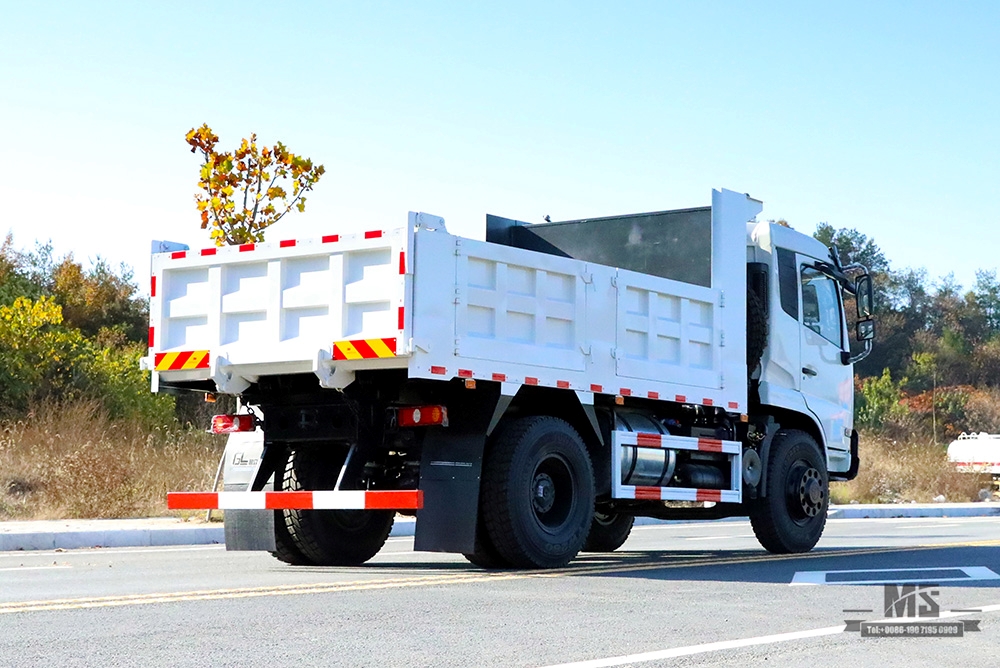 210hp Dongfeng 4×2 Dump Truck for Sale_4*2 Flathead Head Row Half Tipper Truck Manufacturer_Export ຍານພາຫະນະພິເສດ