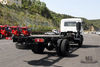 Dongfeng 4×2 Crane Chassis Flathead ຫນຶ່ງແລະເຄິ່ງ cab 210hp Chassis ກັບ Truck Crane Export Chassis ພິເສດ