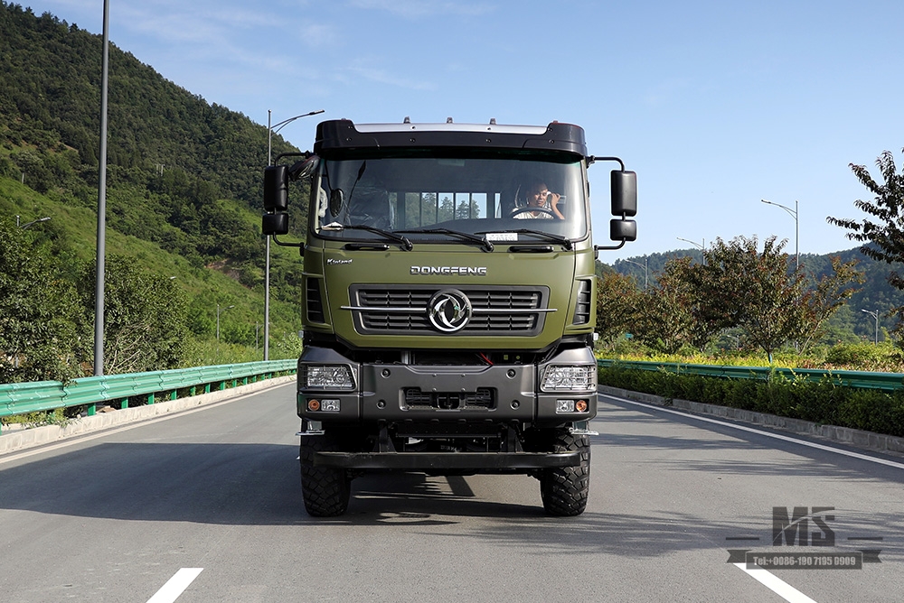 340hp Dongfeng Six wheel Drive Off Road Truck 6×6 Dongfeng Flat Head 1 and a Half Row Cargo Truck Vehicle AWD 6*6 Export Special Vehicle