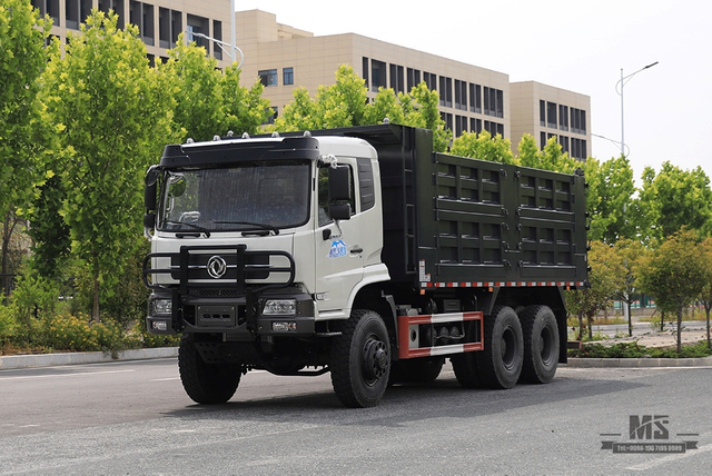 336hp Dongfeng Six wheel Drive Dump Truck_6*6 Rear Eight wheels Heavy Duty Tipper Truck Coversion Manufacturer_Dongfeng 6WD Export Special Vehicle