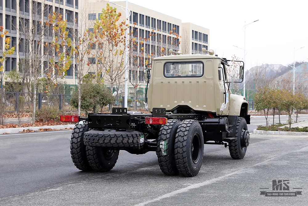 4*4 Dongfeng ຂັບສີ່ລໍ້ Off-road Chassis_240hp ຍາວຫົວດຽວ Row Cab Truck Chassis_Customised 4WD ສົ່ງອອກ Chassis ຍານພາຫະນະພິເສດ