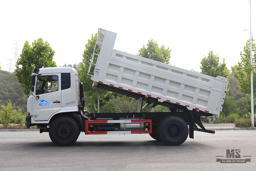 Dongfeng 4×2 Dump Truck_ Flathead Head Row Half Mining Site Truck for Sale_4*2 Export Special Vehicle