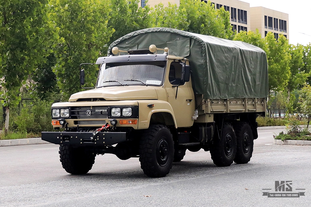 6×6 Dongfeng Camel Grey EQ2082 _170 hp EQ2082 ຂັບຫົກລໍ້ Off-road Special Truck_240 Transport Vehicle_Export Special Vehicle