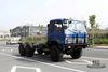 210hp Dongfeng EQ2102 Six Wheel Drive Chassis_6×6 Blue 153 One and a Half Row Cab Off Road Chassis_Dongfeng 6WD Truck Chassis Export Special Truck Chassis