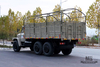 Dongfeng Six wheel Drive EQ2100 Truck_ 6×6 190hp 3.5TDongfeng Long Head Single Row High Cargo Box With Tarpaulin Pole Transportation Truck_AWD Export Special Truck