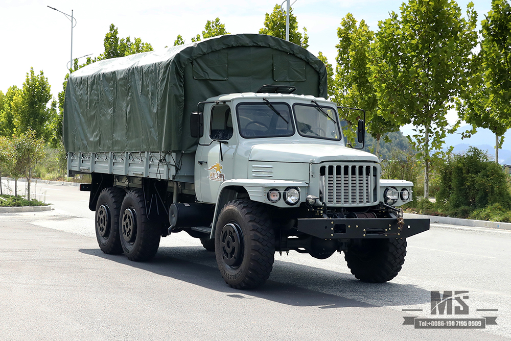 6*6 Dongfeng EQ2100 Off Road Truck_3.5T Pointed Head Row Single 6WD Cargo Truck Six Wheel Drive Cargo Truck for sale_Export Special Vehicle