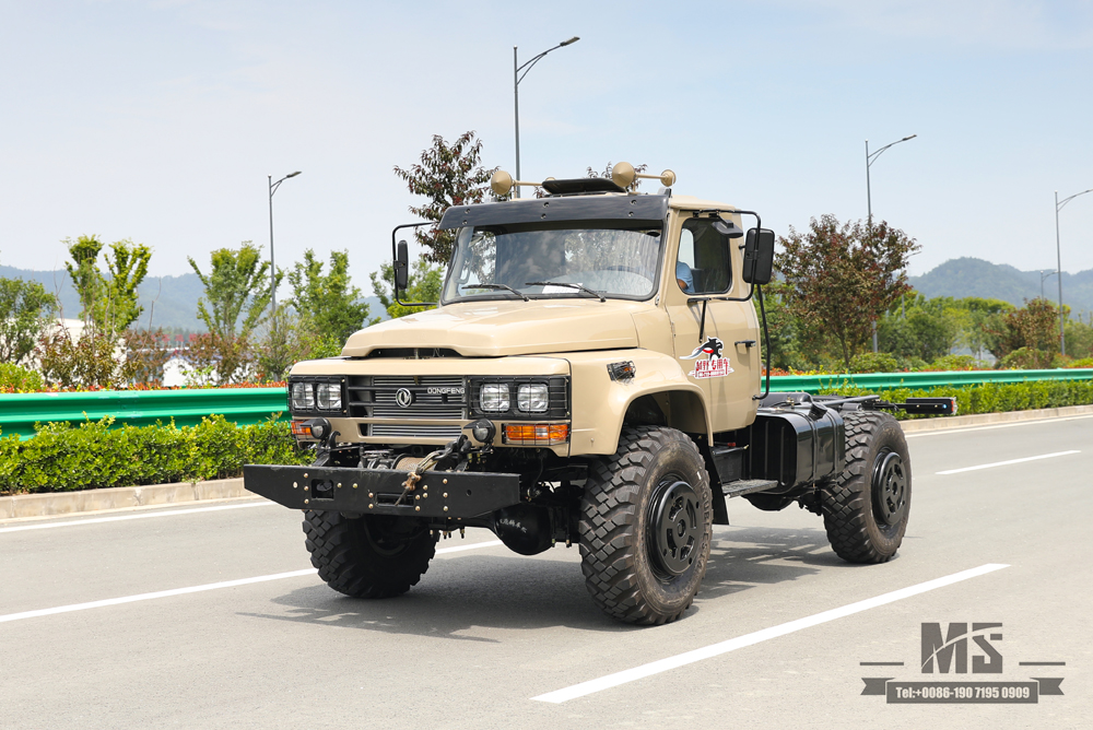 4×4 Tip Head Off Road Truck Chassis_Four Wheel Drive Dongfeng 190hp 240 Cab Long Head Chassis_Export Special Vehicle Chassis Customization Manufacturer