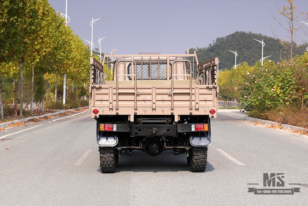 170 ແຮງມ້າ Dongfeng Champagne Gold EQ2082_ຫົກລໍ້ຂັບລົດ off-road ພິເສດ_Double glass pointed 240 transport vehicle_6×6 25Y ລົດບັນທຸກພິເສດສົ່ງອອກ