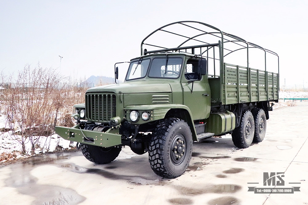 Dongfeng 6WD EQ2100 Off-road Truck_6*6 Classic Army Green Long Head Off-road Vehicle for sale_Dongfeng 245 Diesel 3.5 T Troop Carrier Export Special Vehicle 