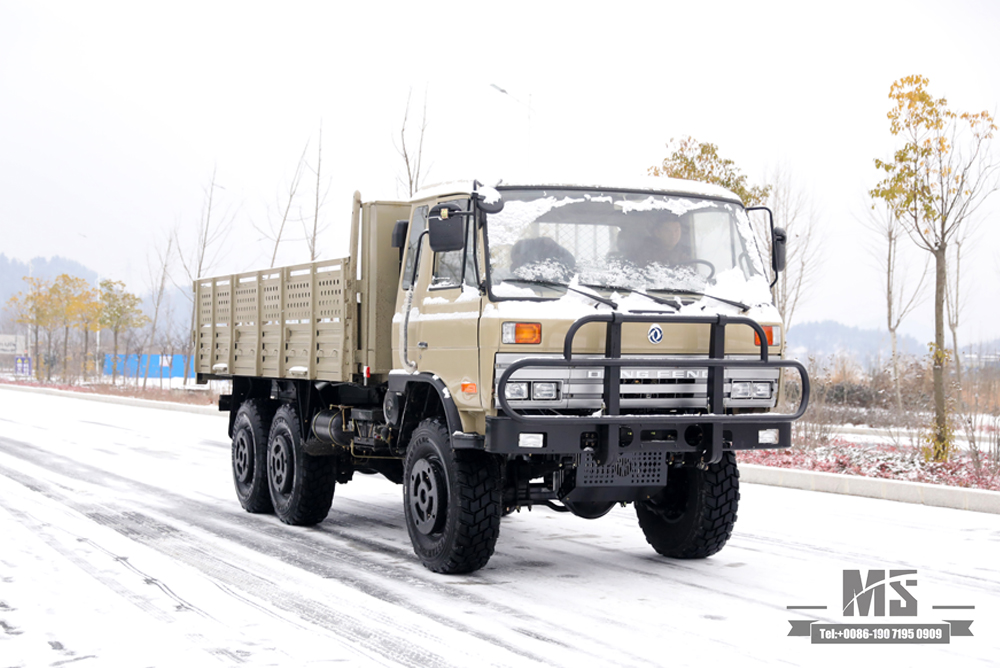 6×6 EQ2102 Dongfeng ລົດບັນທຸກນອກຖະຫນົນ_ຂັບລົດຫົກລໍ້ຫນຶ່ງແລະເຄິ່ງຫນຶ່ງ 153 Cab ການຂົນສົ່ງລົດບັນທຸກ_Dongfeng AWD ສົ່ງອອກຍານພາຫະນະຈຸດປະສົງພິເສດ