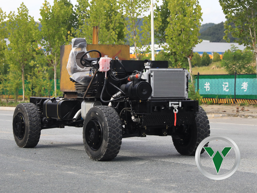 8-ton 4x4 Chassis ທີ່ມີການຕັ້ງຊື່ທີ່ເປັນເອກະລາດ | ຄວາມສາມາດໃນເສັ້ນທາງທີ່ບໍ່ມີປະໂຫຍດແລະການຂັບເຄື່ອນຄວາມສະດວກສະບາຍ
