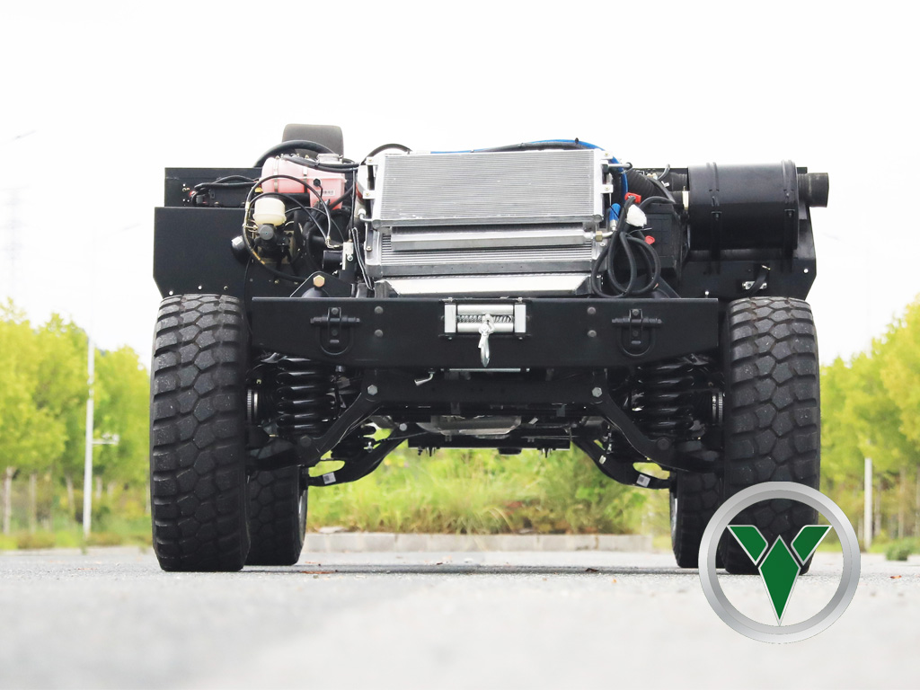 Clump Custom 3 Off-Road CHASSIS | 4WD ALEPH ເອກະລາດ & ລະບົບຖັງນໍ້າມັນສອງ