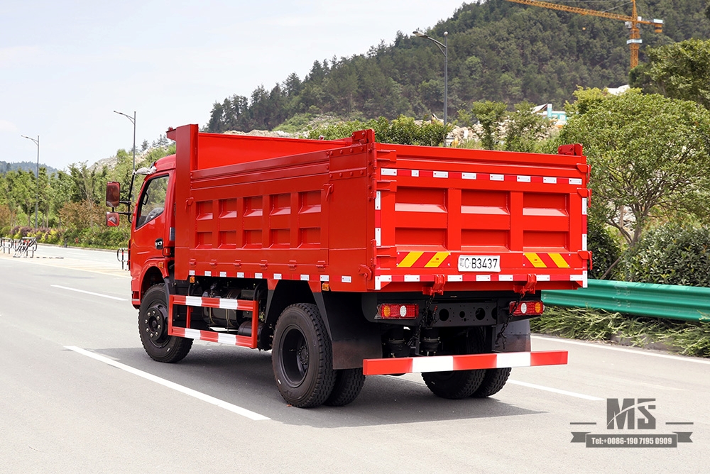 ລົດບັນທຸກຂະໜາດນ້ອຍ 4×2 160HP_Left/Right Hand Light Truck 5T Single Row Micro Truck Conversion Manufacturer_Dongfeng Export Special Truck