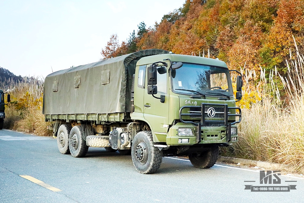 Dongfeng ລົດບັນທຸກ 6-wheel Drive Cargo EQ2102 Diesel Truck_Dongfeng 6×6 Off-road Special Truck_3.5-ton Cargo Troop Vehicle_Export Special Purpose Truck