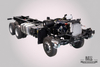 Dongfeng 350 HP ລົດບັນທຸກສາມເພນ 25 ໂຕນ class III chassis_ສົ່ງອອກ chassis ຫນັກ_8 ແມັດຫລັງ chassis ລົດແປດລໍ້
