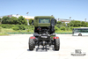 340hp Dongfeng 6×6 Chassis_Six wheel Drive Head Flat 1 and a half Row Chassis Cargo Truck Chassis_6*6 Export Special Vehicle