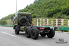 210hp Dongfeng Six wheel Chassis for Sale_6*6 Army Green Flathead Head Truck Chassis Coversion Manufacturer_Dongfeng Export Special Vehicle Chassis