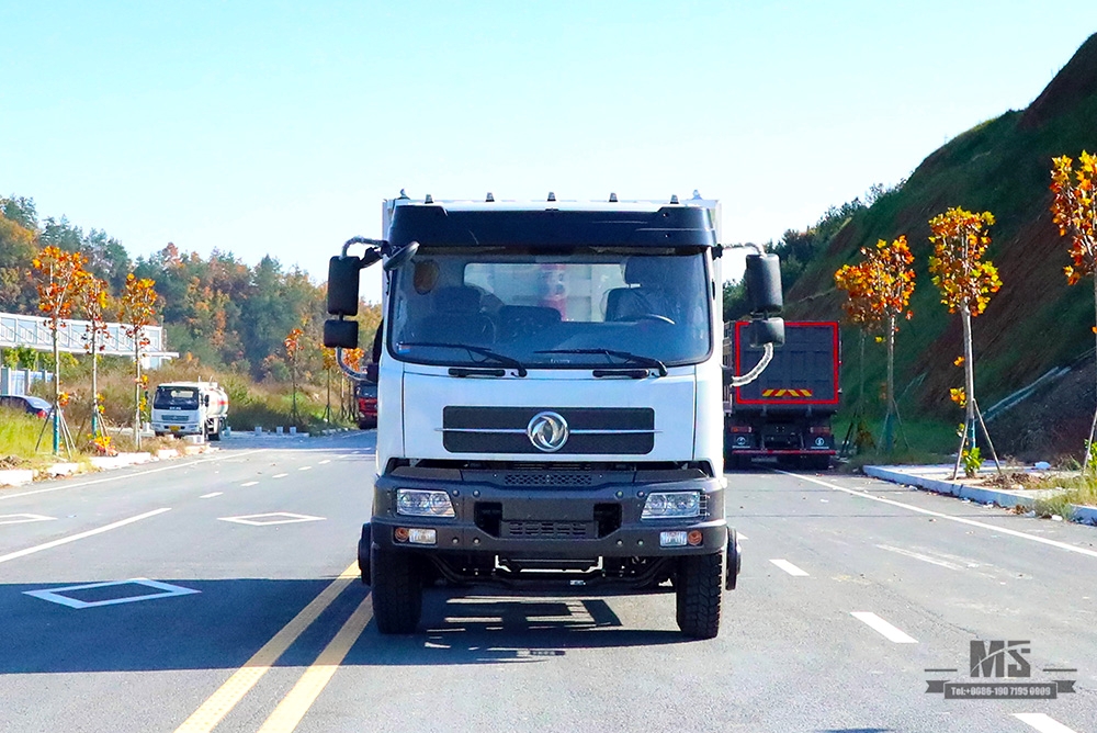 210hp Dongfeng 4×2 Dump Truck for Sale_4*2 Flathead Head Row Half Tipper Truck Manufacturer_Export ຍານພາຫະນະພິເສດ