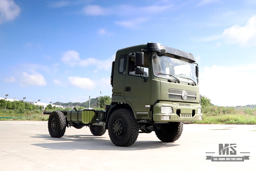 4*4 Dongfeng Cargo Truck Chassis_Four Wheel Drive New Cab Off-road Truck Chassis_4WDLong-distance Truck Export Special Purpose Vehicle Chassis