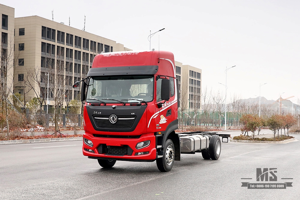 Dongfeng 4*2 290 hp Off Road Truck Chassis_4×2 Flat Head High Roof Double Bedroom Cab Cargo Chassis Conversion Manufacturer _Export Special Purpose Chassis