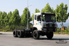 266 HP Dongfeng ຂັບຫົກລໍ້ Off-road Chassis_6×6 Flathead Row Half Special Chassis_All-wheel Drive three-axle 7T/13T/13T Transportation Truck Chassis_Export Special Vehicle