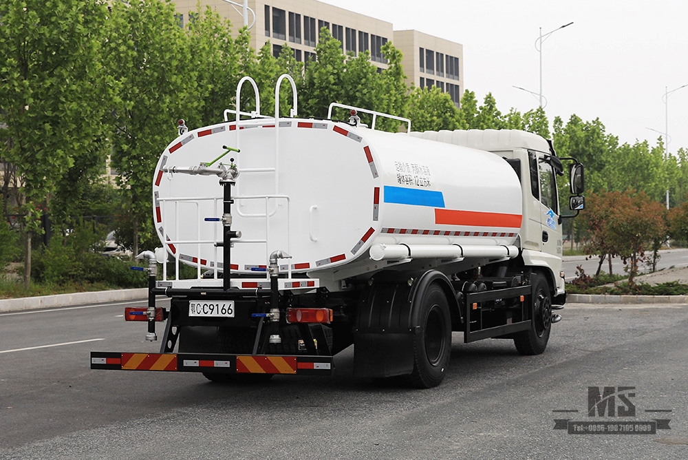 210 HP Dongfeng 4*2 ລົດບັນທຸກສີຂຽວ _Dongfeng Flat Head Sprinkler Truck Commercial Vehicle_Dongfeng Water Tanker Truck For Sale_Export ລົດບັນທຸກພິເສດ