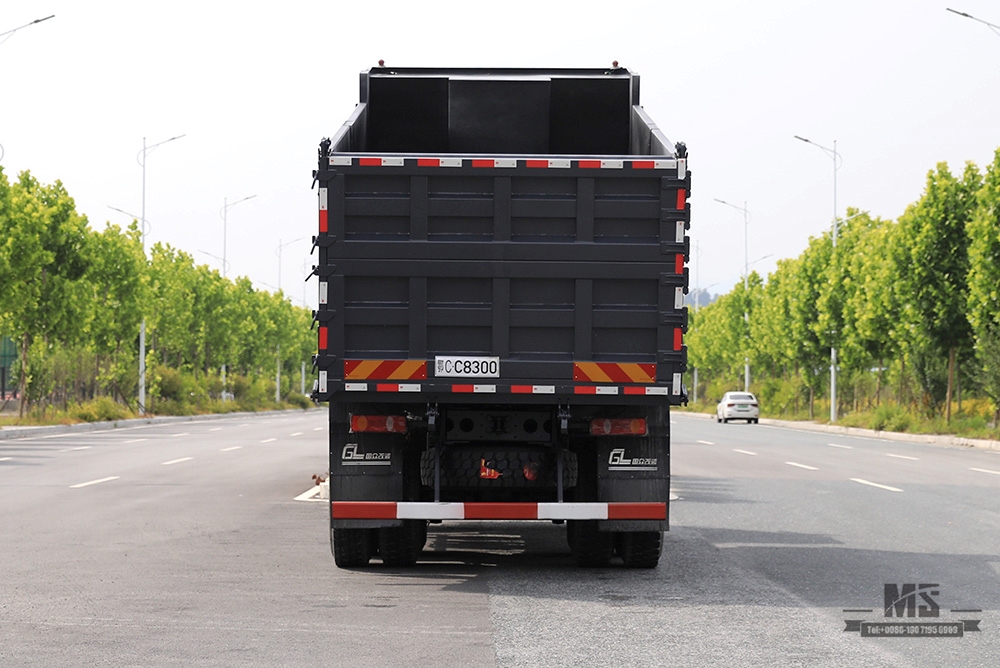 336hp Dongfeng 6*6 Heavy Duty Dump Truck_Six wheel Drive Rear Eight wheels Tipper Truck Coversion Manufacturer_Dongfeng 6WD Export Special Vehicle