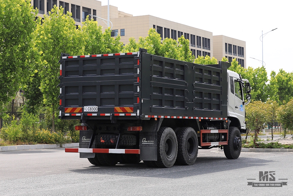 336hp Dongfeng Six wheel Drive Dump Truck_6*6 Rear Eight wheels Heavy Duty Tipper Truck Coversion Manufacturer_Dongfeng 6WD Export Special Vehicle