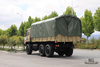 Dongfeng Six wheel Drive Camel Grey EQ2102 Off-road Truck_190 HP ສາມເພົາ Camel Grey Cargo Truck With Tarpaulin poles_All-wheel drive Export Special Purpose Vehicle