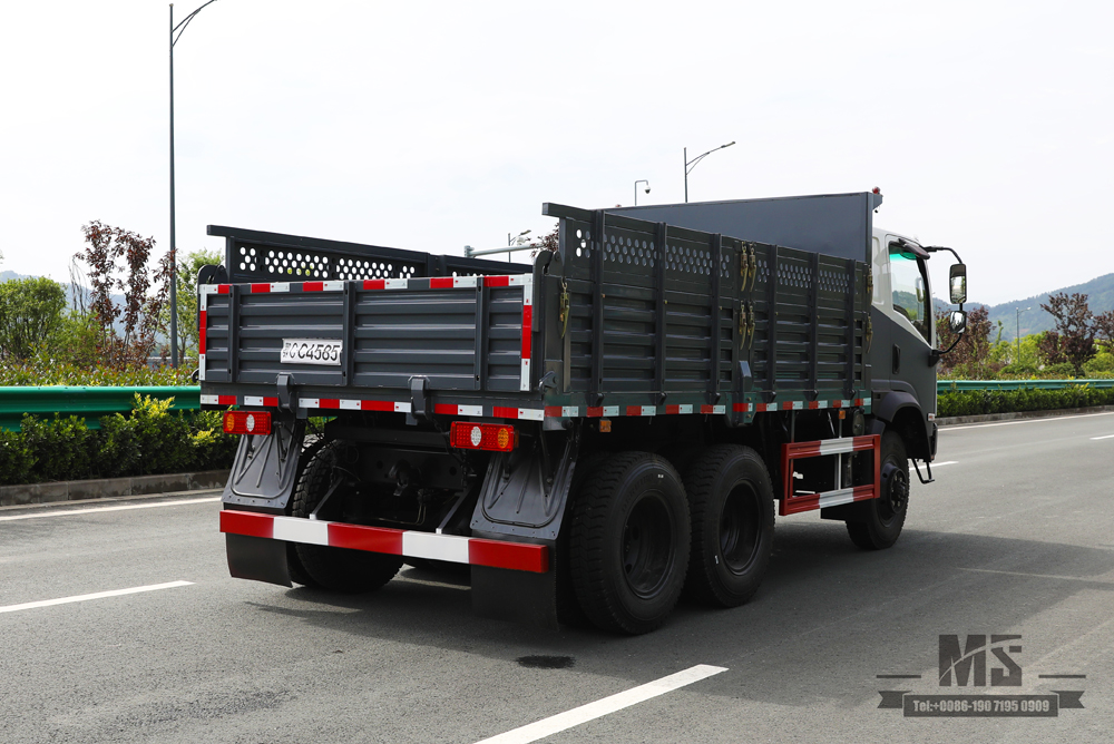 5T 6WD Light Dump Truck_6*6 260hp ກາຊວນ Off-road Tipper Truck_Six Wheel Drive Dongfeng Bobcat Dump Truck for Sale_Export ພາຫະນະຈຸດປະສົງພິເສດ