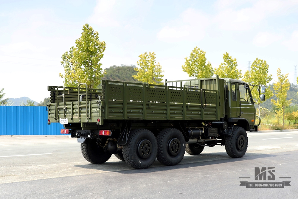 Dongfeng EQ2102G/246 Off-road Truck_6×6 190 HP 6WD Flathead 153 Chassis Converted Cargo Truck Troop Carrier_Six wheel drive Classic Truck Export Special Purpose Vehicle 