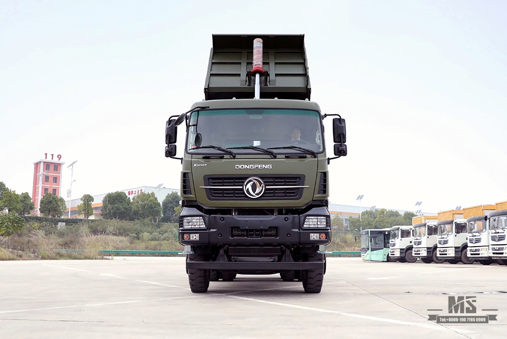 375hp Dongfeng 6*4 Dump Truck_Dongfeng 6x4 Flathead Row Half Tipper Truck For Sale_Export ລົດພິເສດ