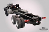 Dongfeng 350 HP ລົດບັນທຸກສາມເພນ 25 ໂຕນ class III chassis_ສົ່ງອອກ chassis ຫນັກ_8 ແມັດຫລັງ chassis ລົດແປດລໍ້