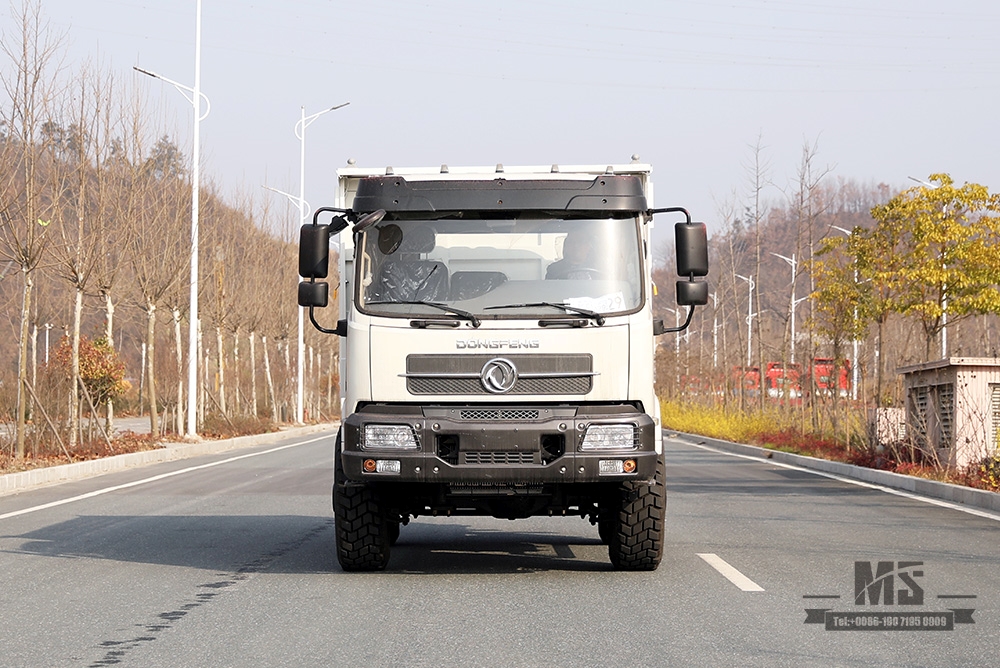 210hp Dongfeng Four Wheel Drive 13T Dump truck_4x4 container height off-road truck_Two-axle Mining Tipper Truck Export Special Purpose Vehicle